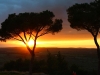 33-Sonnenuntergang am Castel del Monte