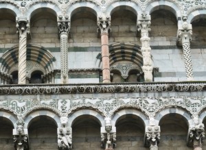 Lucca. San Michele. Fassade