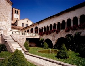 Abbazia di Follina-Giardino interno