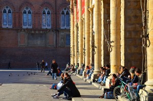 Piazza Maggiore Zum Vergrößern: Klick auf das Foto