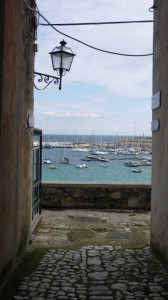 Ausblick auf den Hafen von Otranto