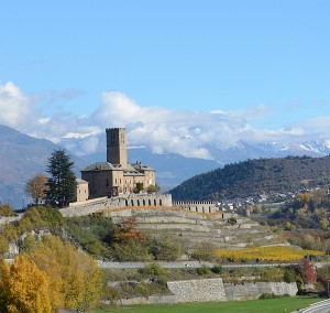 Burg von Sarre Zum Vergrößern: Klick auf das Foto