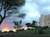 Apulien. Abendstimmung am Castel del Monte