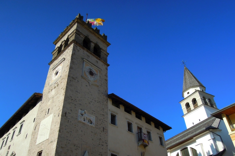 Tizian in seinem Geburtsort Pieve di Cadore