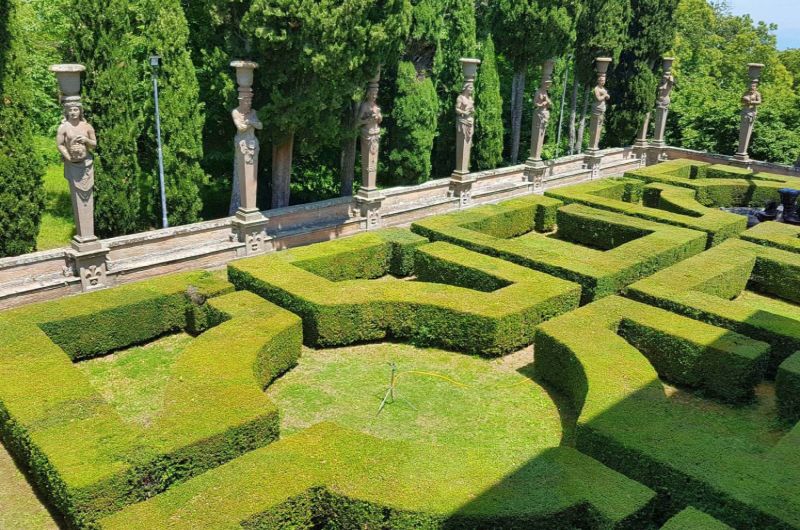 Die Villa Farnese in Caprarola (Viterbo)