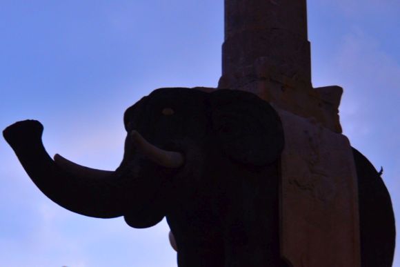 Catania, der Elefant aus Lavastein