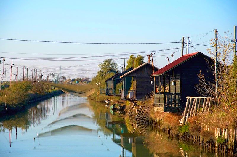 Obere Adria: Cesenatico im Winter