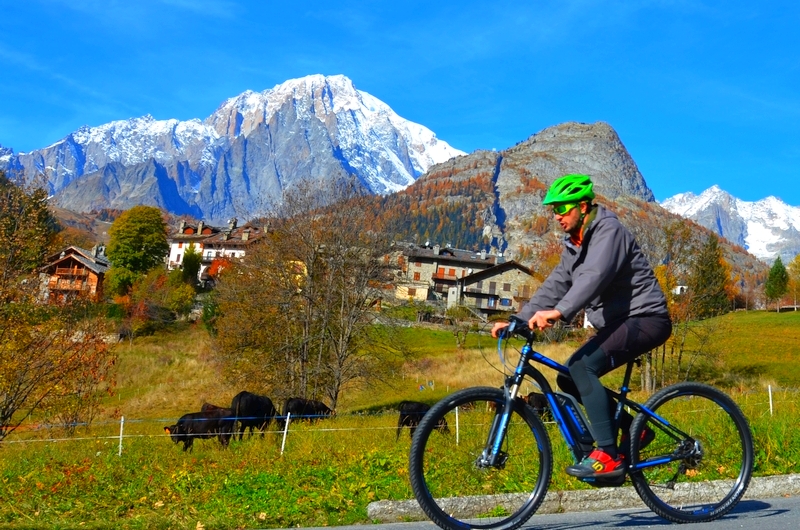 Courmayeur – Mont Blanc mit E-Bike