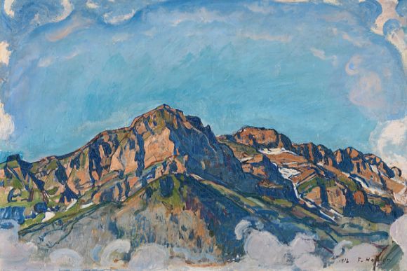 Ferdinand Hodler, I Dents Blanches da Champéry, 1916 Kunst Museum Winterthur, Fondazione Oskar Reinhart © SIK-ISEA, Zurigo (Philipp Hitz)