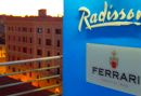 Ferrari Weine im römischen Hotel Radisson Blu es.