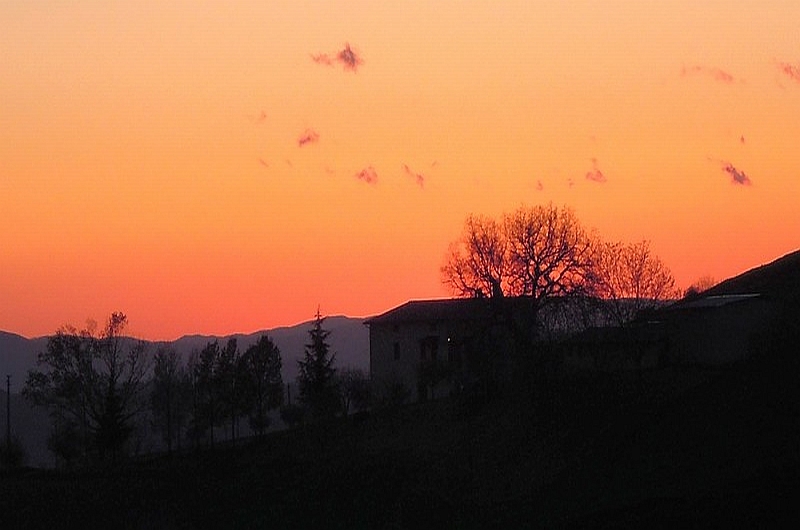 Die viele Sterne an Umbriens Himmel