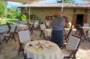 Restaurant „Armentum“, das Koch Antonio Falcone