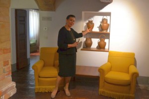Hotel "Le Tre Vaselle", Direktorin Rosmery Ortega