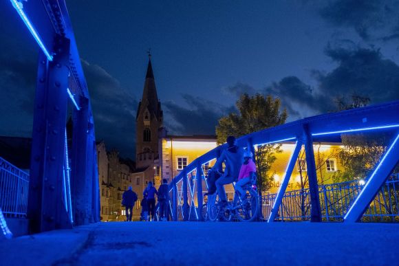 Brixen, das “Water Light Festival”